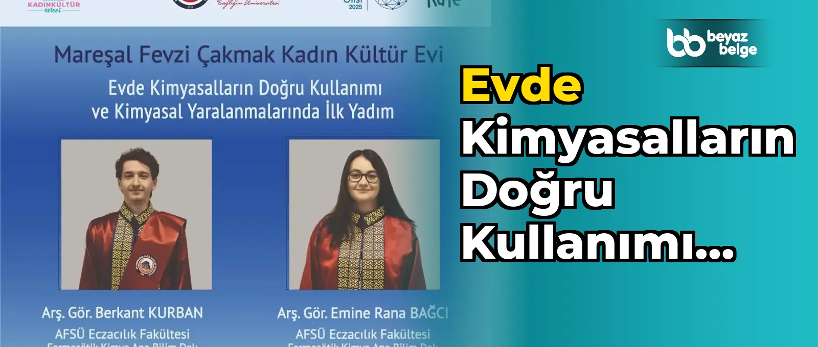 Evde Kimyasalların Doğru Kullanımı ve Kimyasal Yaralanmalarında İlk Yardım
