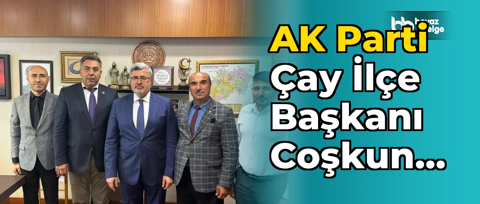 AK Parti Çay İlçe Başkanı Coşkun Sarıpınar ve Pazarağaç Belediye Başkanı Şevki Kara Gazi Meclisinde Misafir Edildi