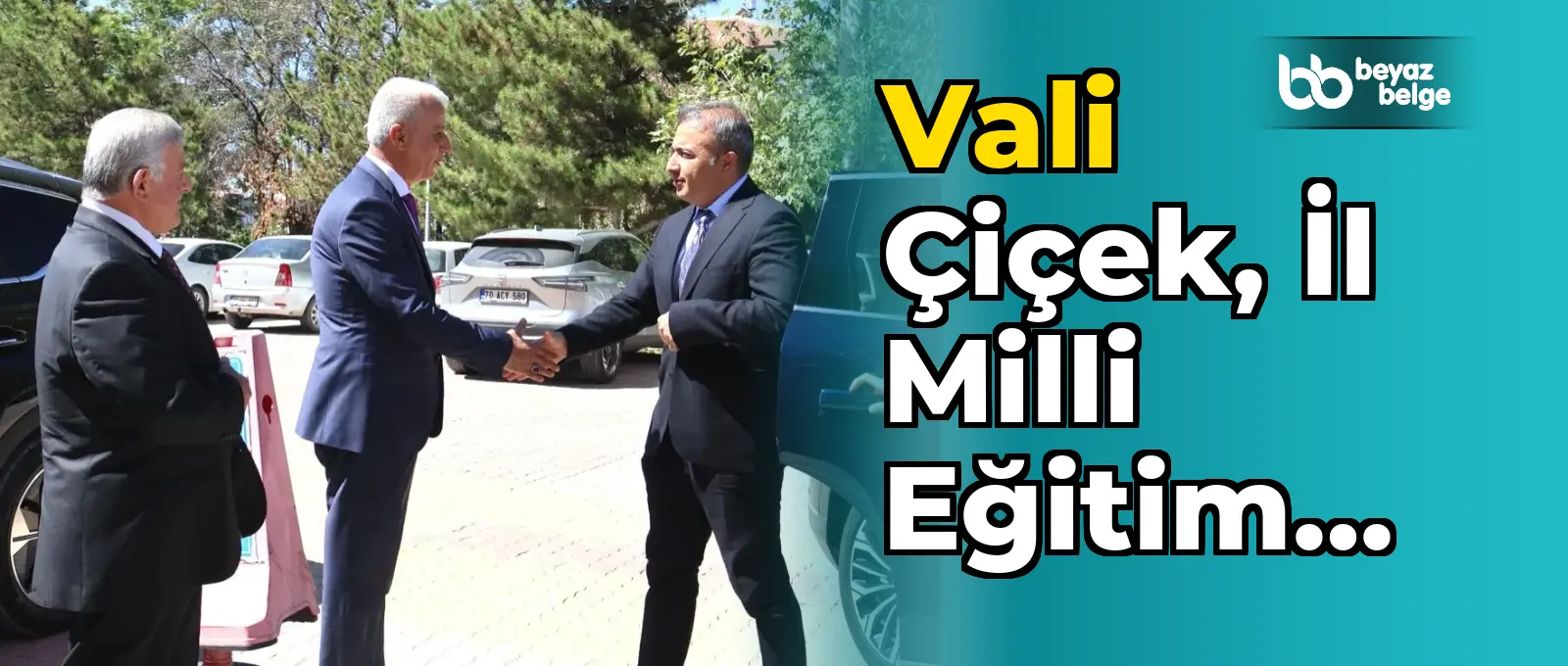 Vali Çiçek, İl Milli Eğitim Müdürlüğü'nü Ziyaret Etti
