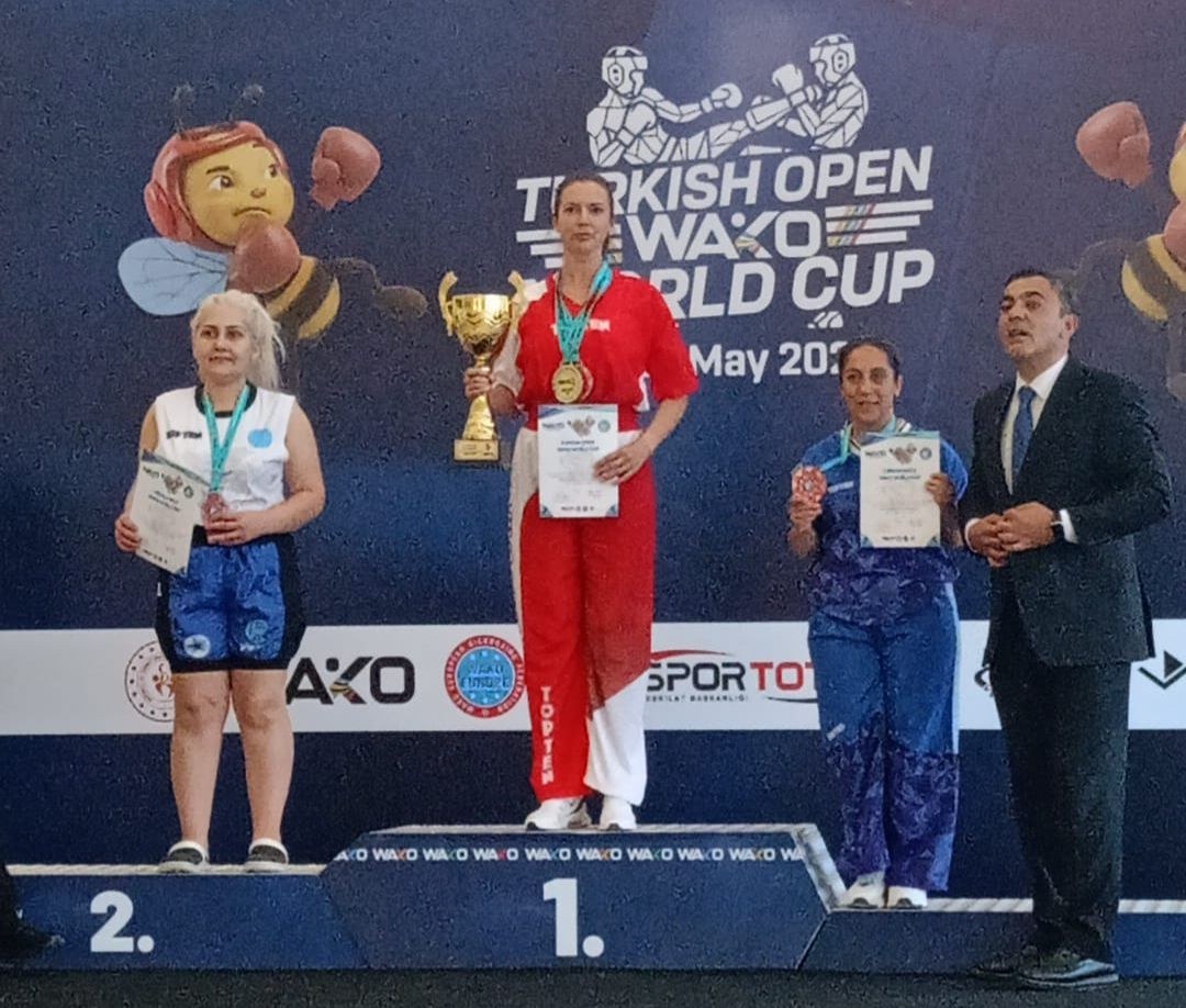 Afyonkarahisarlı Sporcu Fatma Kaya Üçüncü Oldu