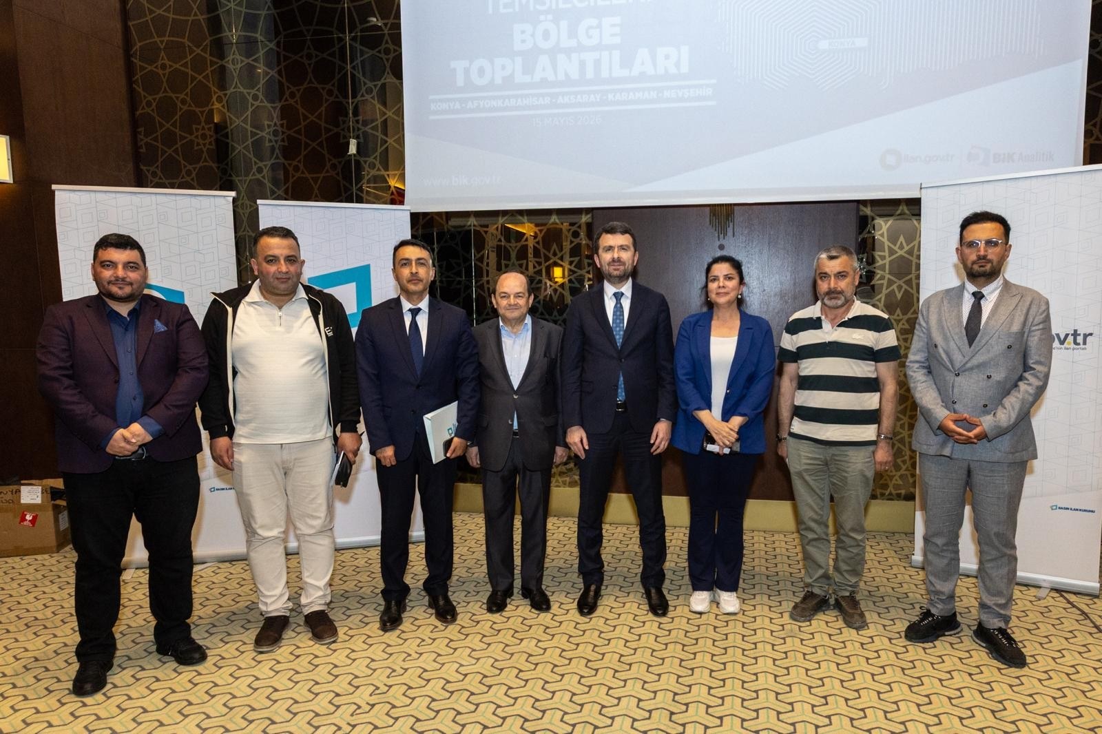 Basın İlan Kurumu Genel Müdürü Konya'da Gazetecilerle Buluştu