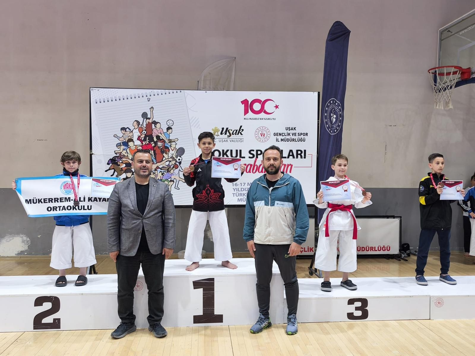 Karate Şampiyonası'nda Afyonkarahisarlı Sporcular Başarılı Oldu