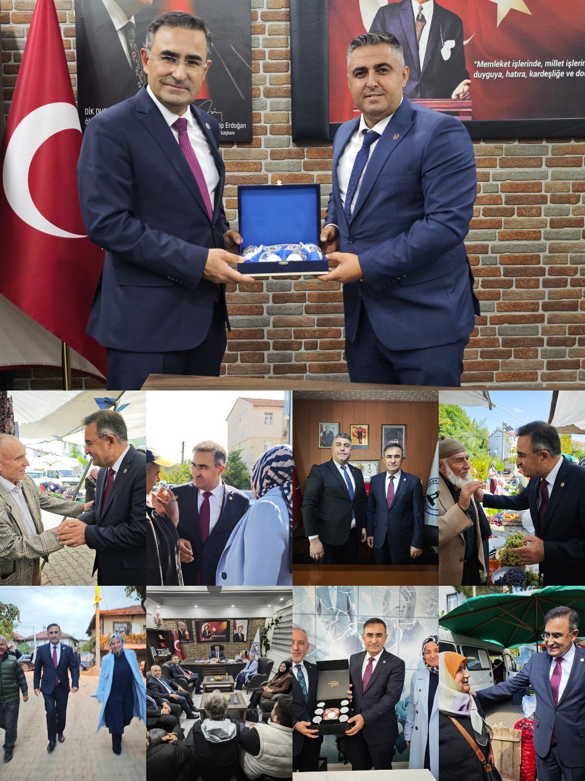 Milletvekili Arslan Gediz İlçesinde Temaslarda Bulundu