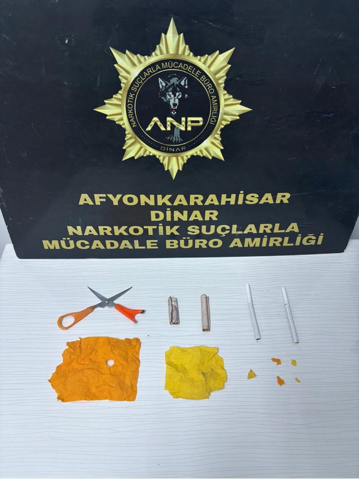 Dinar İlçesinde Uyuşturucu Operasyonu Düzenlendi