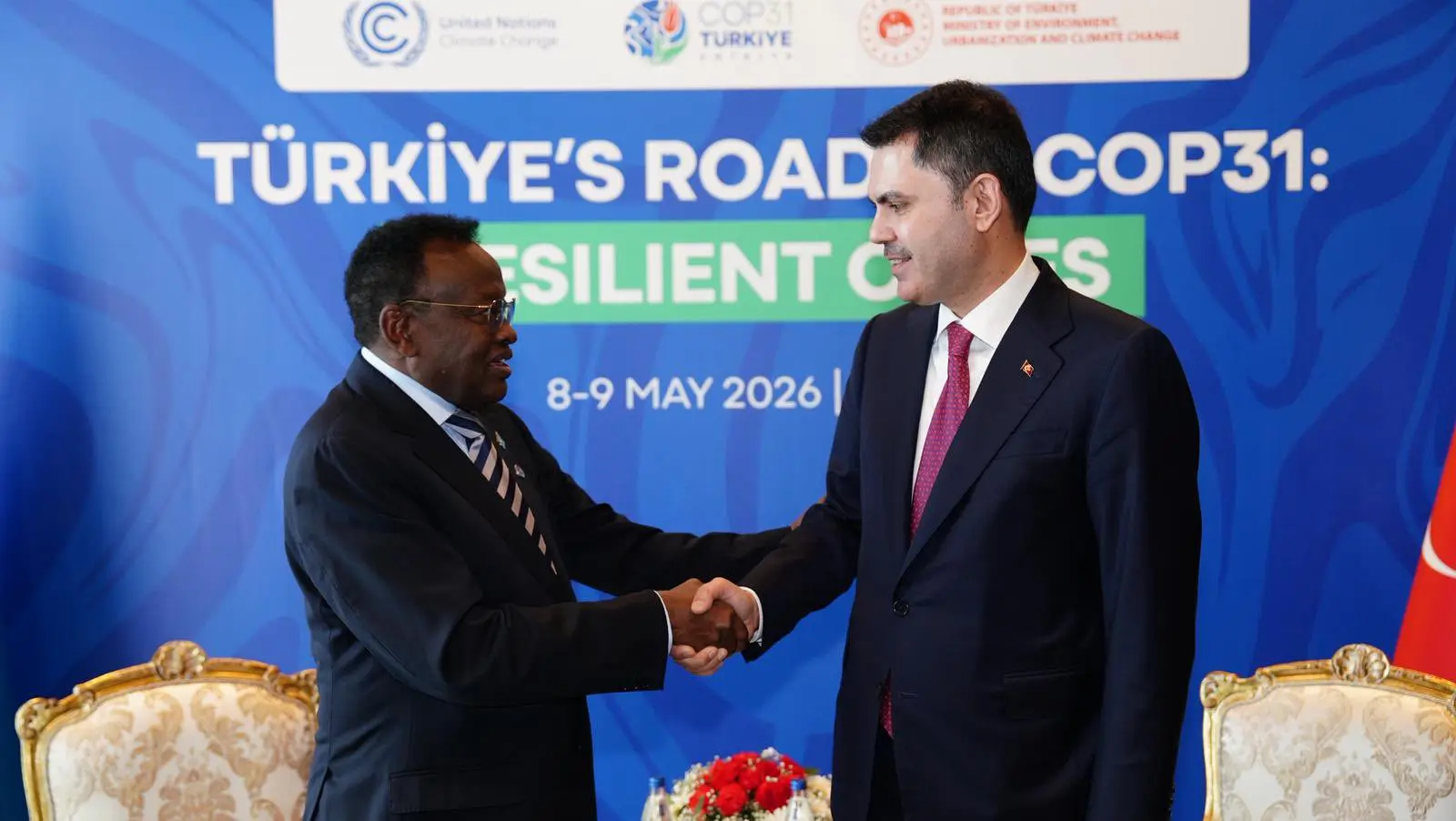 Somali Çevre Bakanı ile Hatay'da Görüşme