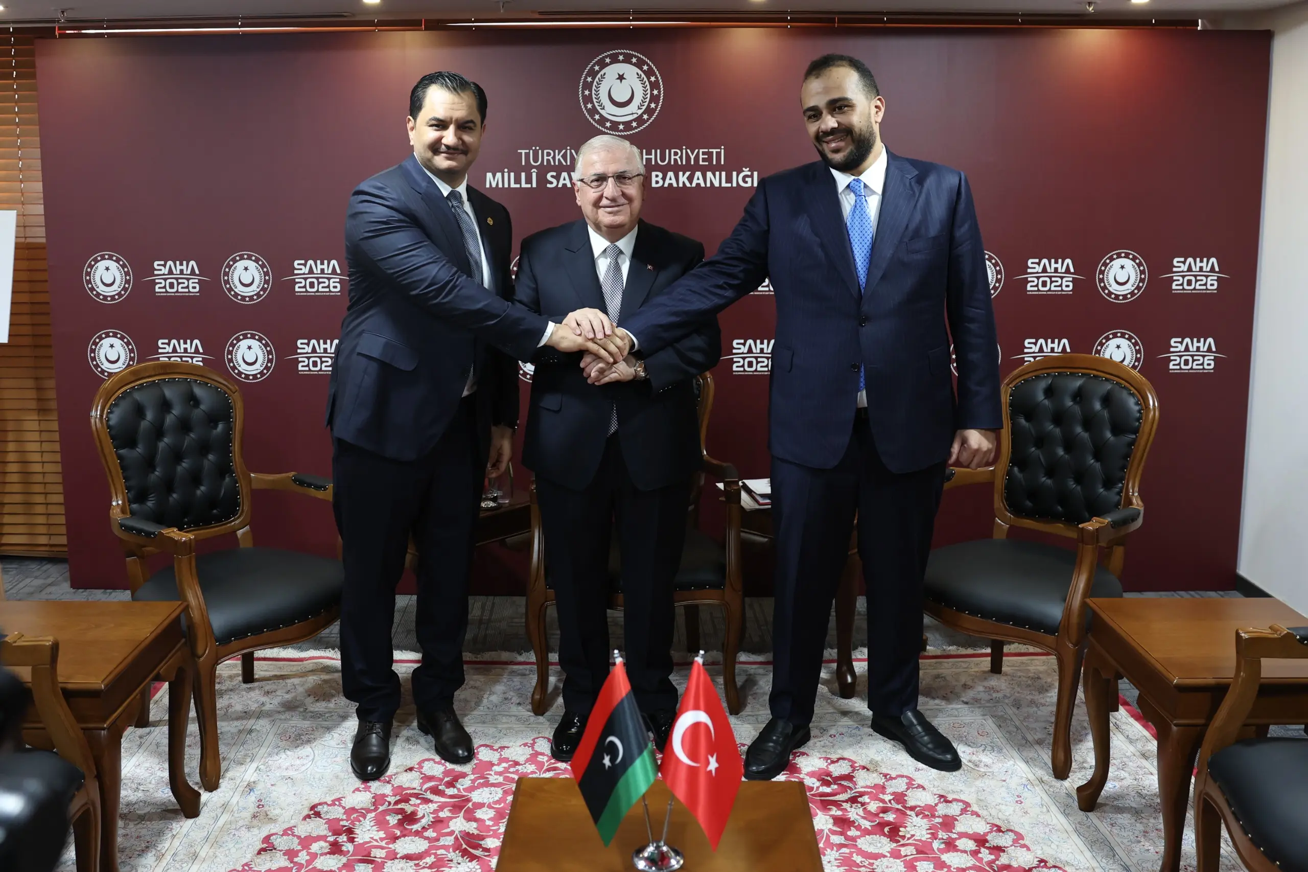 Savunma Bakan? Güler, Libya heyetiyle bir araya geldi