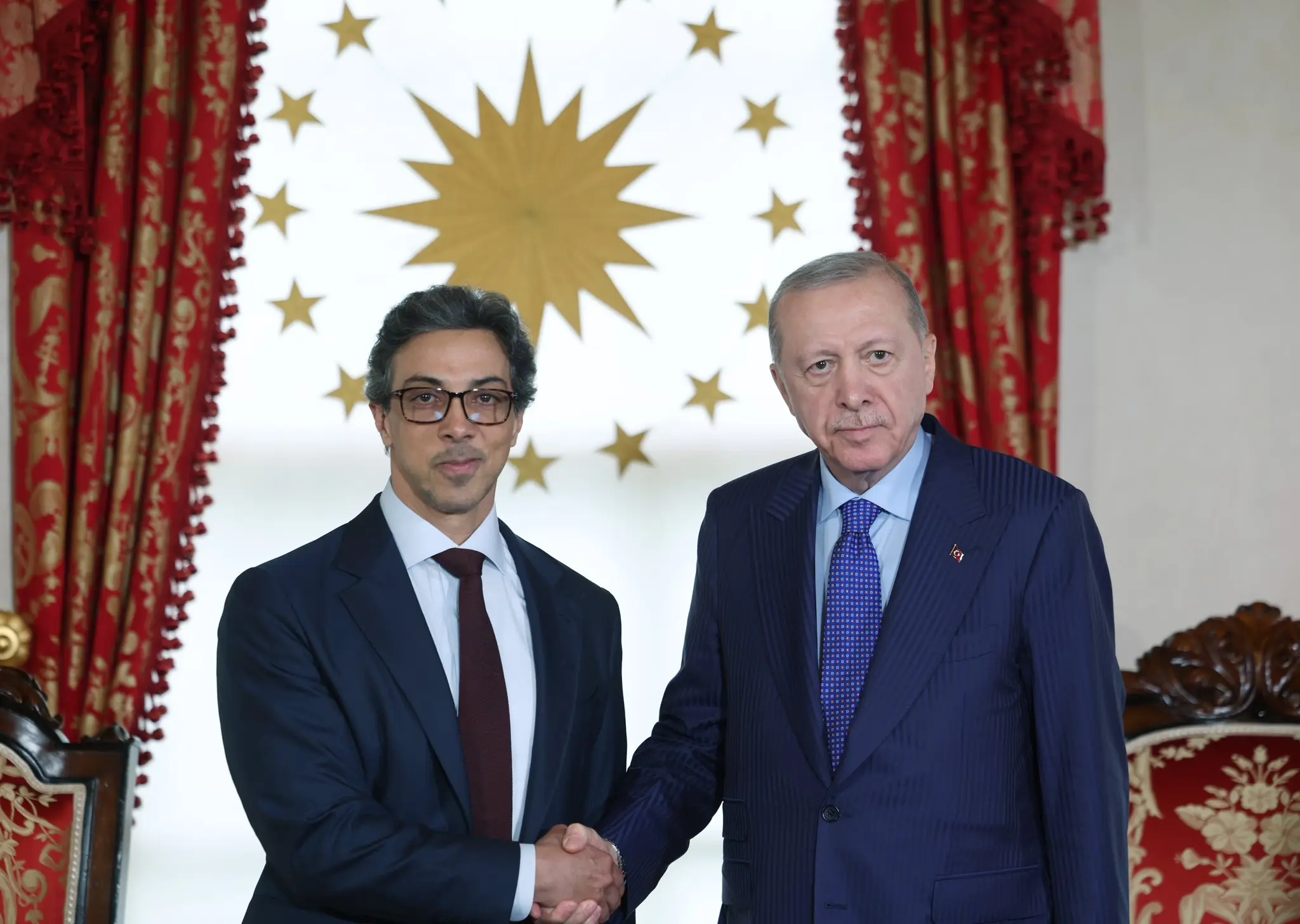 Cumhurbaşkanı Erdoğan, BAE Genel Başkan Yardımcısını kabul etti